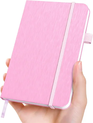 Miniatura 16 de ONAVIA Cuaderno de bolsillo A6, cuadernos pequeños de diario, 160 páginas de tapa dura mini bloc de notas para escribir, trabajo, escuela y toma