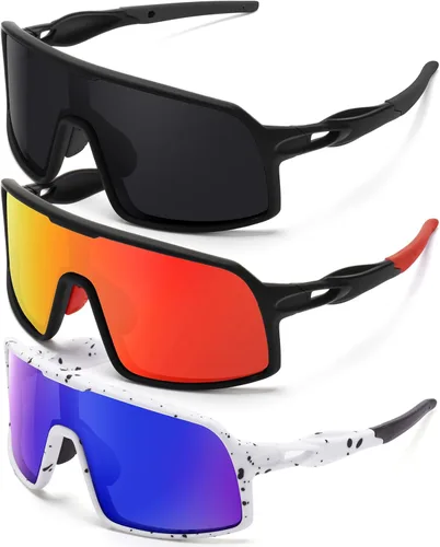 Miniatura 13 de SEKKAF Gafas de sol deportivas polarizadas para hombres y mujeres, gafas de ciclismo con protección UV, para bicicleta de montaña, correr, pesca