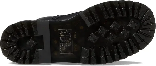 Miniatura 3 de Dr. Martens Sinclair - Botines florales para mujer, parte superior de cuero de grano completo, lazo escrito y detalles de costura ribeteada