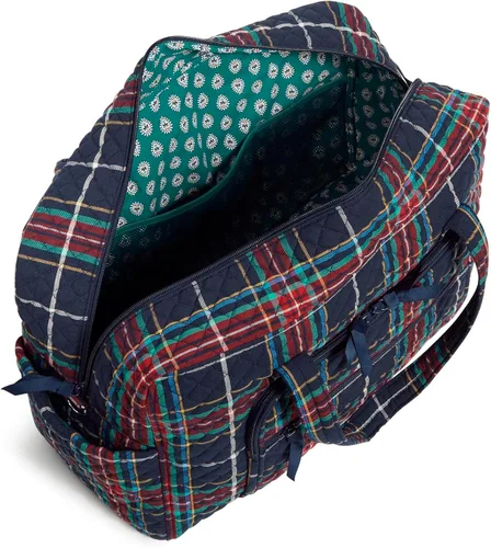 Miniatura 3 de Vera Bradley Bolsa de viaje Weekender de algodón para mujer
