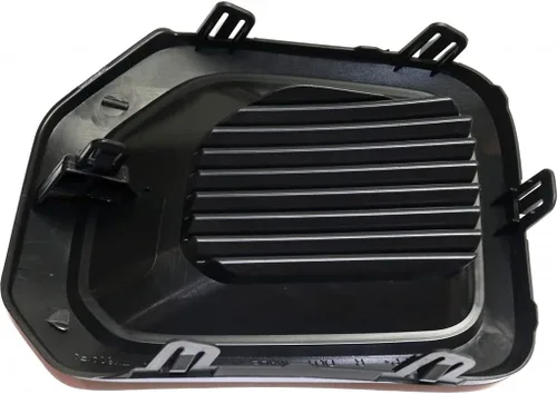 Miniatura 2 de Para Toyota Tacoma cubierta de luz antiniebla 2016 17 18 19 2020 tipo lado del conductor negro para TO1038186 52128-04040