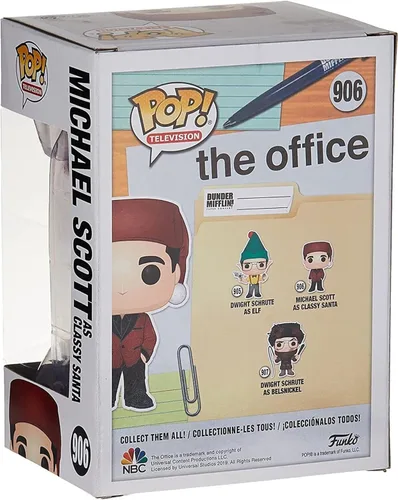Miniatura 5 de Funko Pop! TV: The Office - Michael As Classy Santa, Multicolor