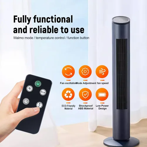 Miniatura 5 de Nuevo reemplazo de control remoto para ventilador de torre Black+Decker eléctrico – Ventilador de enfriamiento oscilante silencioso de 46 pulgadas