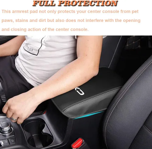 Miniatura 3 de Cubierta para Reposabrazos de Coche Impermeable Cubiertas de Almohadilla de Consola Central Resistente a Rayones Protección Completa Protector