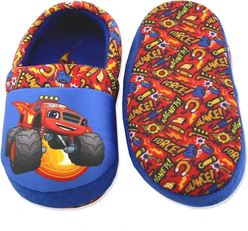 Miniatura 3 de Blaze and The Monster Machines - Pantuflas de felpa para niños pequeños