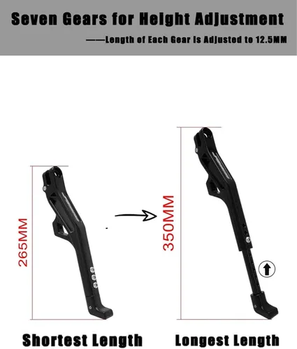 Miniatura 3 de JFG RACING Soporte para bicicleta Edirt, estriberas CNC para motocross eléctrica, Surron Light Bee X y S/E Ride Pro S SS SR/Talaria Dorado