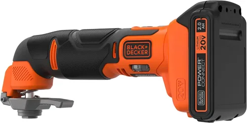 Miniatura 5 de BLACK+DECKER Multiherramienta de 20 V máximo, kit de herramientas oscilantes, 6 velocidades, cambio rápido de hoja para necesidades