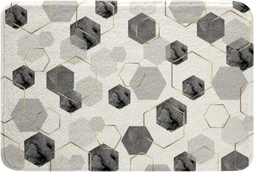 Miniatura 14 de Erosebridal Alfombras deportivas de baño para niños de 16 x 24 pulgadas, tapete de baño de béisbol y fútbol, para niños, adolescentes, baloncesto