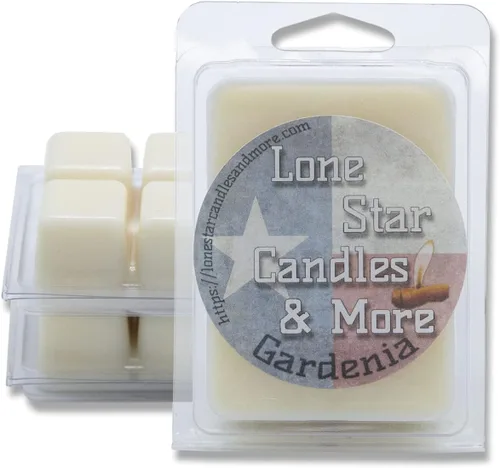 Miniatura 13 de Texas Bluebonnet, Lone Star Candles & More's Premium vertida a mano fuertemente perfumada cera derretida, suave mezcla floral, 12 cubos de cera