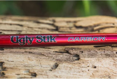 Miniatura 10 de Combo de carrete de cebo de bajo perfil y caña de pescar Ugly Stik Carbon
