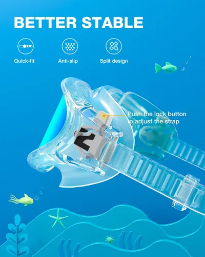 Miniatura 6 de ZIONOR Gafas de Natación para Niños, G1MINI SE Gafas de Natación Antivaho para Niño Niña 6-14 B2 (Lente dorada - Allclear)