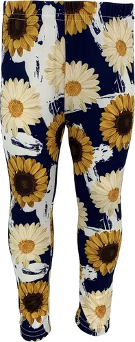 Miniatura 7 de Unique Baby Conjunto de 3 piezas con estampado de girasol y margaritas, Amarillo