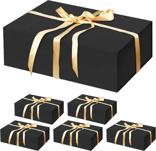 Miniatura 17 de HavrePac Paquete de 4 Cajas de Regalo Grandes 35x23x11 cm Cajas de Regalo de Lujo con Tapas, Caja de Regalo con Cierre Magnético para Empaquetado