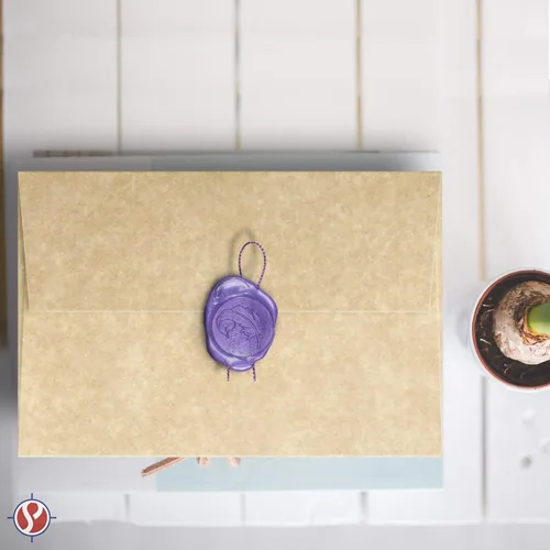 Miniatura 4 de Sobres de pergamino envejecido A7 – Se adapta a tarjetas de felicitación de 5 x 7 pulgadas, invitaciones de boda y fiesta, despedidas de soltera