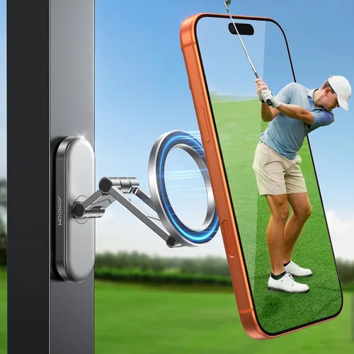 Miniatura 13 de Soporte magnético mejorado para carrito de golf, [triple pliegue + aleación] Regalos de golf para el Día del Padre para hombres, papá, golfista
