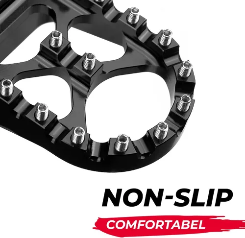 Miniatura 3 de KEMIMOTO Estriberas de Motocicleta Compatibles con Surron Light Bee X/S, Footpegs x260 y x160, Talaria Sting MX3 MX4, Talaria XXX, Bicicleta