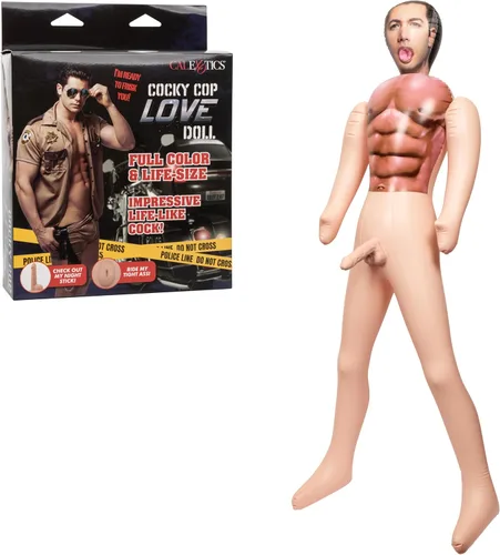 Miniatura 7 de CalExotics Sizzling Sargento Amor Muñeca Explotación Muñeca Sexual - Marrón
