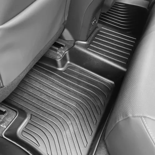 Miniatura 7 de IKON MOTORSPORTS Alfombrillas de suelo de TPE 3D, compatibles con Lexus NX250, NX350 2022-2025, revestimientos de suelo antideslizantes impermeables