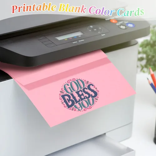 Miniatura 5 de Yeaqee Paquete de 200 tarjetas en blanco con sobres y calcomanías, tarjetas de notas de agradecimiento, sobres autoadhesivos, tarjetas
