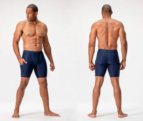 Miniatura 5 de DEVOPS 3 or 5 Pack Compression Shorts Men Spandex Sport Shorts Athletic Workout Running Performance Baselayer Underwear