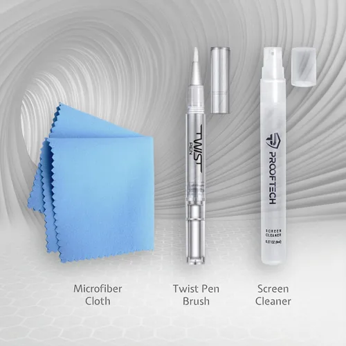 Miniatura 2 de ProofTech TWIST PEN - Protector de pantalla de vidrio líquido para hasta 10 dispositivos, resistente a arañazos y grietas, nanoprotección para todos