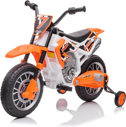 Miniatura 10 de Bicicleta de Dirt Eléctrica para Niños Batería de 12V Motocicleta Eléctrica Alimentada por Batería para Niños Juguete de Montar Motocicleta Verde 3