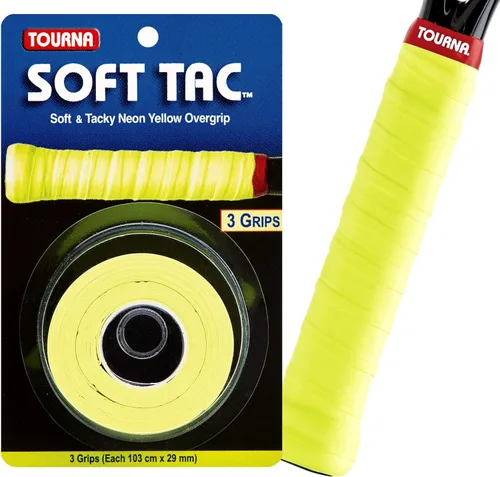 Miniatura 4 de Tourna Soft Tac Neon Tacky Overgrip Camuflado azul