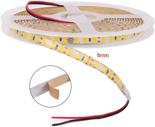 Miniatura 7 de Tira de luces LED de 16.4 pies, 12 V, 600 unidades SMD 5630, impermeables, flexibles, superbrillantes, 2 veces más brillo que la cinta LED SMD5050