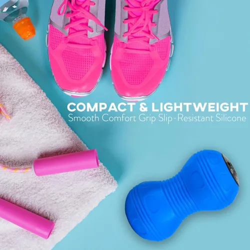 Miniatura 7 de Rolling With It Bola de masaje vibratoria de maní – Terapia de punto de activación de tejido profundo, liberación miofascial – de mano, inalámbrica