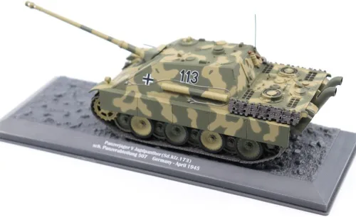 Miniatura 2 de Jagdpanther Tank Destroyer - Schwere Panzer Abteilung 507, Alemania, 1945 (escala 1:43)