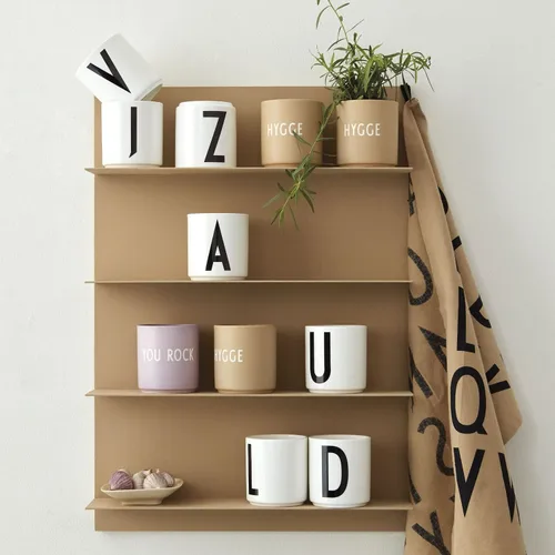 Miniatura 6 de Design Letters Tazas de café de porcelana (A-Z), taza con monograma, regalos del día del padre para papá, regalos para papá, taza de café