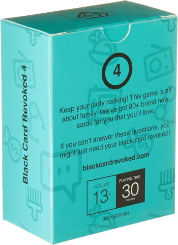 Miniatura 2 de Black Card Revoked: Cuarta edición: celebra la cultura negra probando tus conocimientos con este juego de trivia de cultura negra Ríete en voz