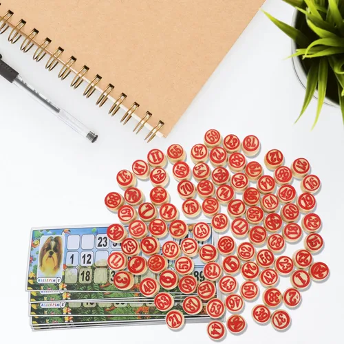 Miniatura 6 de VICASKY Russian Lotto - Juego de bingo de madera para adultos y familia, juego de tombola estilo soviético vintage, ideal para viajes, reuniones