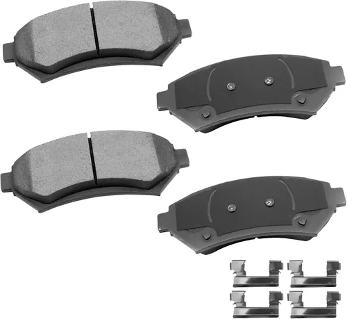 Miniatura 28 de cciyu Juego de pastillas de freno de cerámica delanteras y traseras D946 D683, 8 piezas para BMW 330Ci 2001-2005 para BMW 330i 2001-2005 para BMW