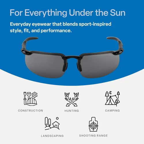 Miniatura 7 de Bullhead BH10613 - Lentes de seguridad, talla única Se ajusta a todos