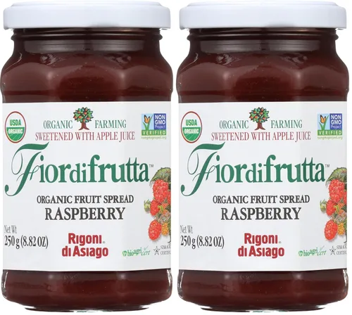 Miniatura 25 de Rigoni di Asiago Fiordifrutta, untable de frutas orgánico, arándano silvestre, 8.82 onzas