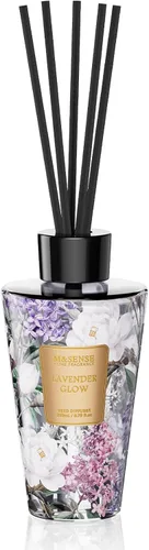 Miniatura 12 de M&SENSE Juego de difusor de varillas de cereza salvaje, 8.79 onzas líquidas, fragancia para el hogar, no tóxico, difusor de baño natural con palos