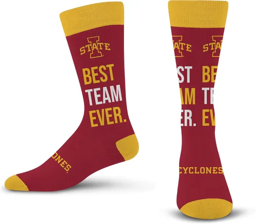 Miniatura 21 de For Bare Feet NCAA Unisex Best Team Ever Crew Sock Ncaa