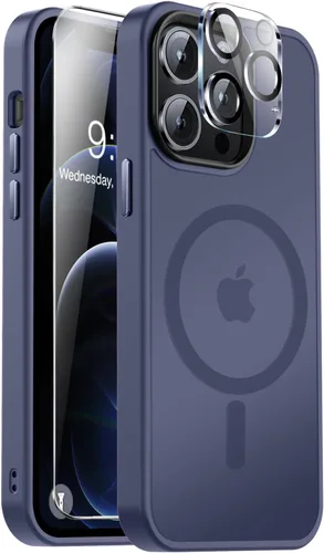 Miniatura 23 de Vooii Funda para iPhone SE 3ª/2ª/2020 con Magnético, Funda iPhone 8/7 [Compatible con Magsafe] [Diseño Integrado] Sensación de Agarre Cómoda Delgada