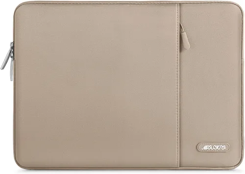 Miniatura 21 de MOSISO Funda vertical de poliéster con bolsillo para laptop de 15, 15.6 y 16 pulgadas, para computadora MacBook Pro 16 M4, M3, M2 y M1, HP, Acer