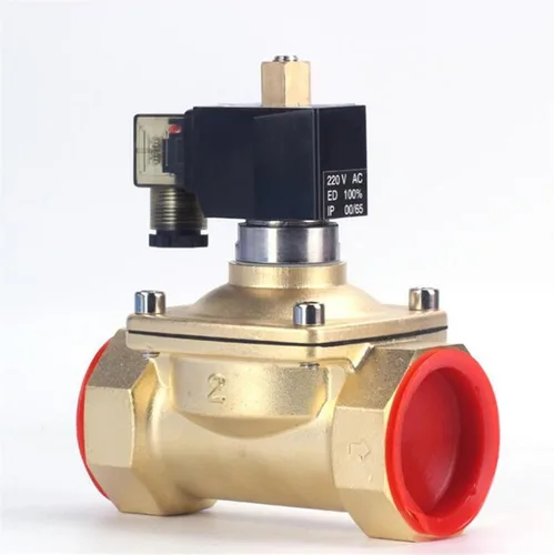 High Temperature Normally Open Solenoid Valve, 220VAC 24VDC DN15 20 25 32 40 50K 1Pcs(1-1/2inch,12VDC_MAX. 120 CELSIUS)