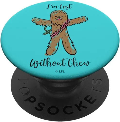 Miniatura 6 de Star Wars Chewbacca I'm Lost Without Chew PopSockets MagSafe PopGrip para iPhone