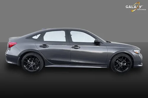 Miniatura 4 de Galaxy Auto Shield Parasoles de ventana lateral frontal de ajuste personalizado (2 piezas) para Honda Civic Sedan 2022, 2023, 2024 2025, parasol