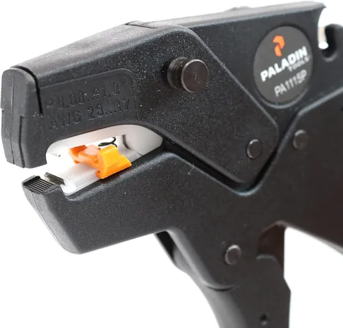 Miniatura 3 de Paladin Tools PA1115P MINI-STRIPAX PLUS - Pelacables y cortador automático Aislamientos de PVC y teflón 28-17 AWG Herramienta pelacables