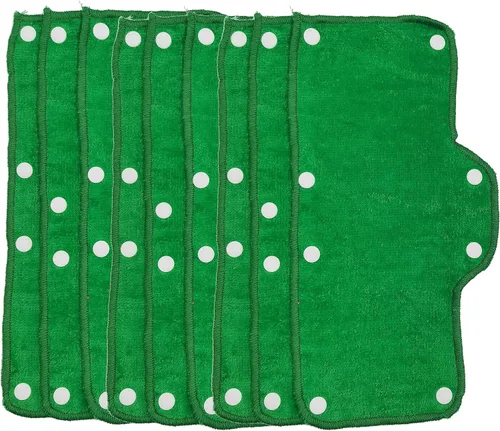 Miniatura 18 de NAEE Banda transpirable púrpura para casco duro Lavable Terciopelo Algodón Banda para casco duro abrochable (3, Púrpura)