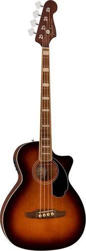 Miniatura 5 de Fender Kingman V2 - Bajo acústico, 4 cuerdas, pastilla de guitarra acústica Fishman Bass con afinador, ecualizador y control de fase