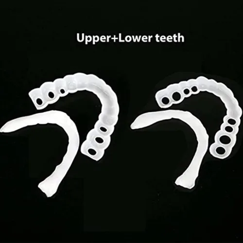 Miniatura 2 de 2 pares, cómodo y hermoso accesorio de sonrisa, aspecto natural para hombres y mujeres (6.0)