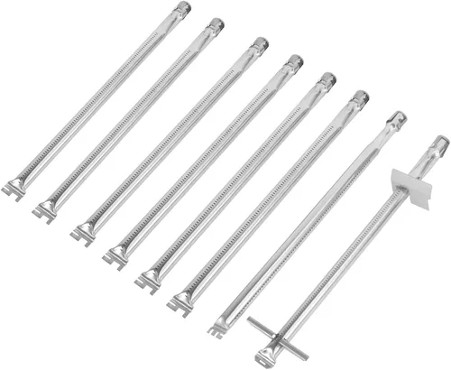 Miniatura 8 de DELSbbq 69787 - Tubos de quemador de parrilla para parrillas de gas Weber Spirit 300 Series y Spirit II 300, Spirit E310 E320 E330 S310 S320 S330