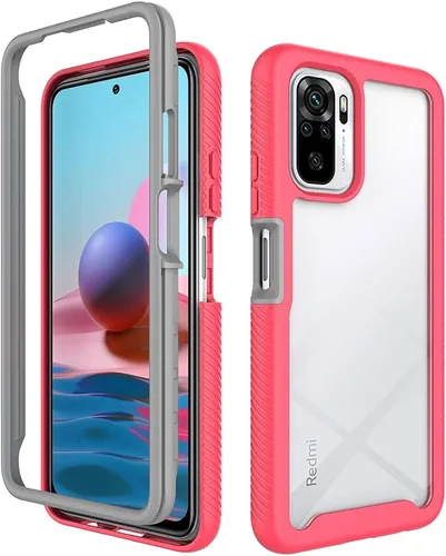 Miniatura 9 de Funda de parachoques para Xiaomi Redmi Note 10S, protección de doble capa para Xiaomi Redmi Note 10S, parachoques delantero de PC + contraportada