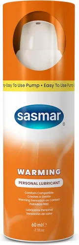 Miniatura 7 de Lubricante personal de calentamiento – Proporciona un efecto de calentamiento suave, 2.3 onzas por Sasmar, lubricante no pegajoso y sin perfume